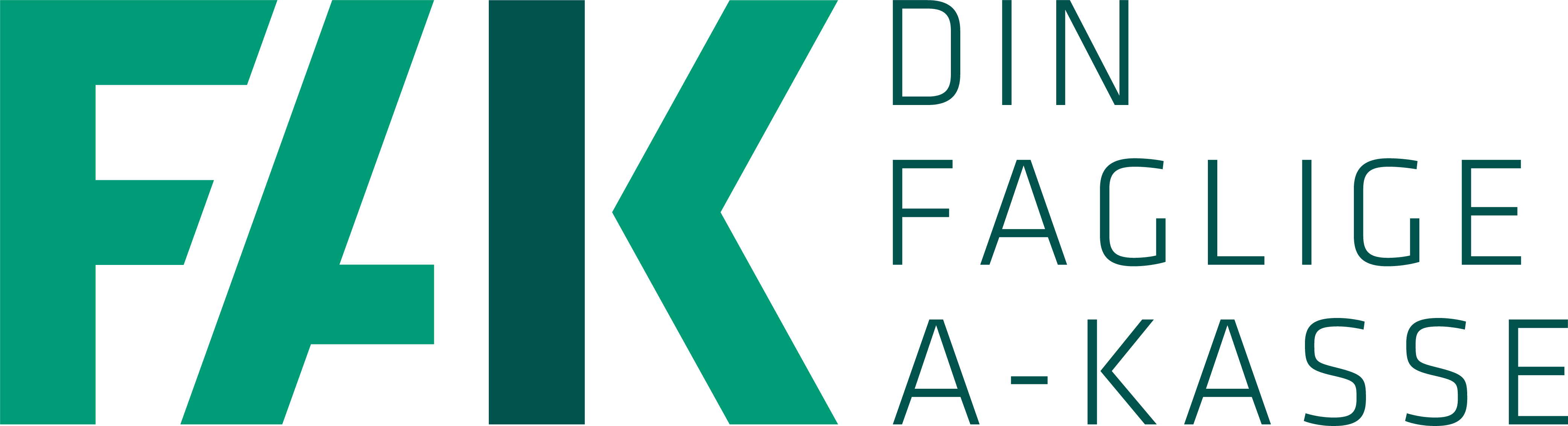 Din Faglige A-kasse logo